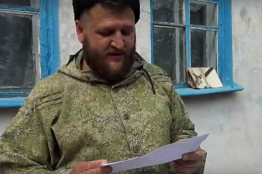 Атаман в зоне СВО прочитал письмо юного казака из Новосибирской области