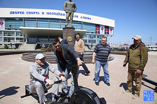 Руководство Федерации гребного спорта поможет Дагестану в развитии гребли-индор (видео)