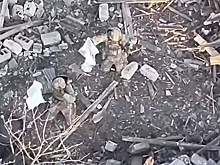 В центре Красноармейска боевики ВСУ сдались в плен российскому дрону