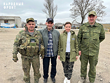 Денис Рыжий доставил гуманитарную помощь от Челябинской области бойцам и мирным жителям ДНР