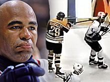 «Телохранителя» Овечкина били клюшкой в лицо, темнокожие намекали на заговор. Расистский скандал в НХЛ в 2000-м