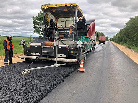 Дорога к селу Пушкино Омского района стала комфортнее