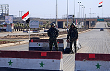 Российско-сирийский КПП начал работу в зоне "Восточная Гута"