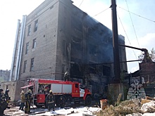 Пожар в производственном здании на Московском шоссе потушен