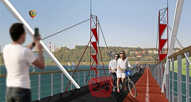 Берега Яченского водохранилища соединит пешеходный мост со спутником