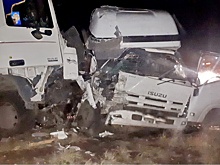 Три грузовика столкнулись на М7 под Кстовом. Один человек погиб