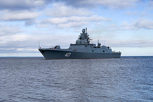 "Адмирал Горшков" поразил цель на учениях в море