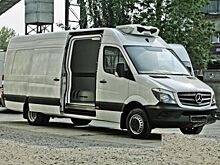 Компания Krossi изготовила рефрижератор с установкой Zanotti на базе Mercedes Sprinter