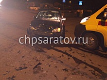 В Кировском районе в результате аварии пострадали два человека