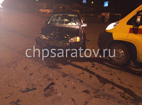 В Кировском районе в результате аварии пострадали два человека