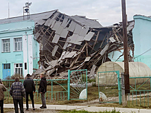 В Новосибирской области обрушилась часть школы