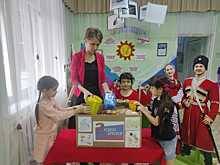 Березанские дошколята собрали посылку на фронт (видео)