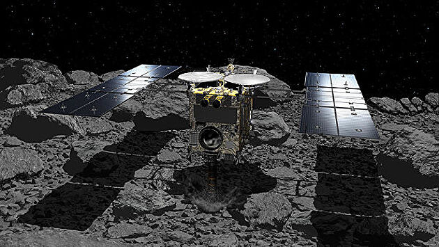 Японский зонд совершит вторую посадку на астероид
