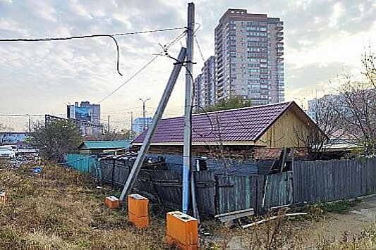 Последний ветхий деревянный дом снесут в микрорайоне «Строитель» в Хабаровске