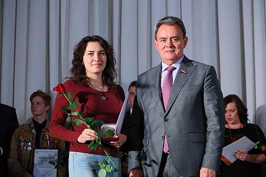 В Пензе волонтерам вручили награды президента России