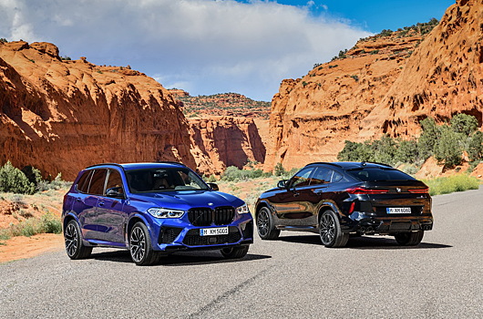 BMW объявила рублёвые цены на новые Х5 М и Х6 М