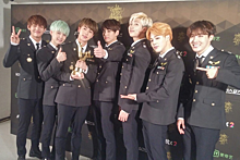 BTS удостоились награды на Golden Disc Awards