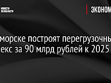 В Приморске построят перегрузочный комплекс за 90 млрд рублей к 2025 году