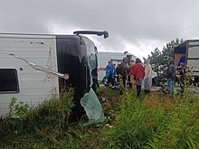 Более 20 человек пострадали при опрокидывании автобуса в Башкирии