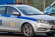 Водитель попытался сжечь милиционера в Белоруссии