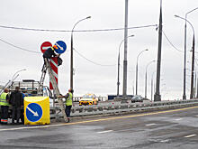 Восстановление дорожных объектов начали в Кокошкине