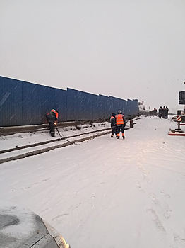 Фоторепортаж: как проходят строительные работы на закрытом участке путепровода на Малиновского