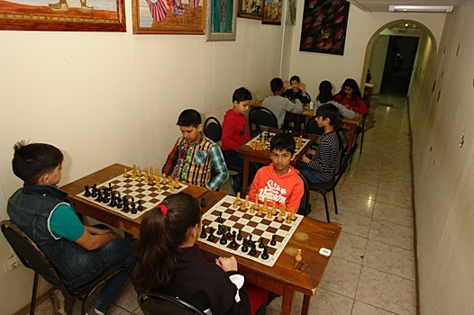 Шахматный турнир прошел в клубе «Октябрьский»