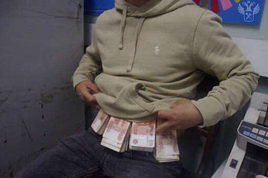 ФТС задержала латвийца при попытки вывезти из РФ 3 млн рублей под одеждой