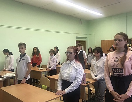 Школьники района Текстильщики приняли участие в классном часе по теме антитеррора