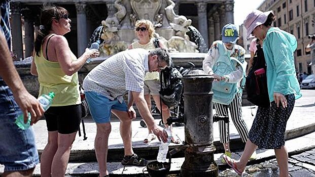 Жертвами жары в Италии стали три человека