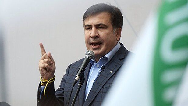 Саакашвили сделал громкое заявление на митинге