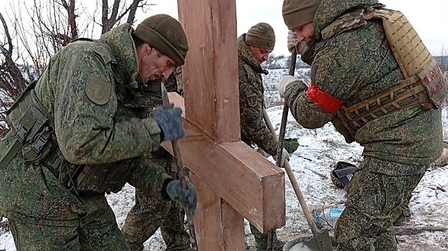 Крест на Белой Горе: в ЛНР почтили память героев 7-й гвардейской бригады