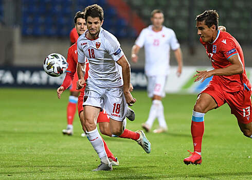 Черногория с Косовичем победила Азербайджан в Лиге наций