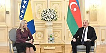 Президент Азербайджана провел встречу с председателем президиума Боснии и Герцеговины