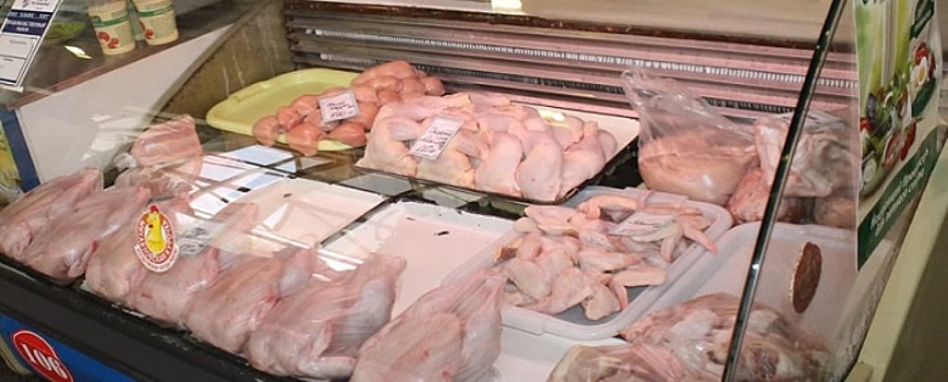 В Свердловской области куриное мясо с конца весны подорожало почти на 40%