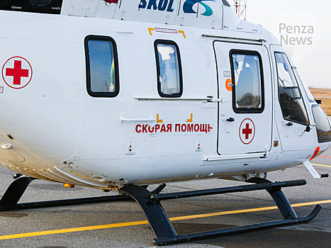 В Пензенской области вертолет санавиации совершил пять вылетов