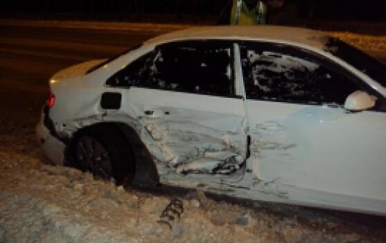Серьёзное ДТП на вечерней трассе Курска: водитель-виновник был пьян