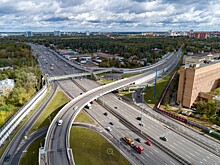 Участок трассы «Холмогоры» в Московской области
