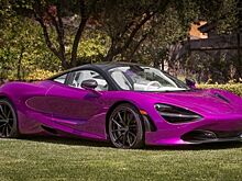 McLaren 720S приехал в Pebble Beach в необычном цвете