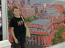 Картина из 2000 кубиков Рубика украсила стенд региона на выставке-форуме «Россия»