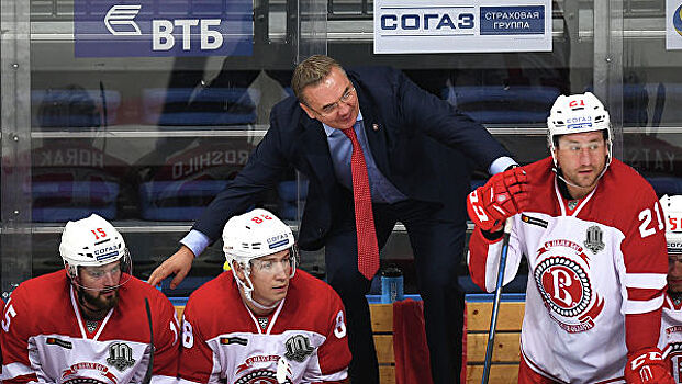 Белов заявил, что хочет остаться на посту главного тренера "Витязя"
