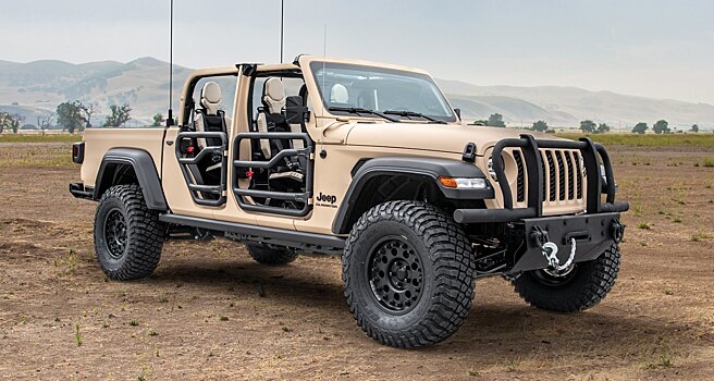 Jeep Gladiator превратили в боевую машину для армии