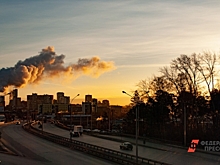 Новосибирск окутало «черное небо»: