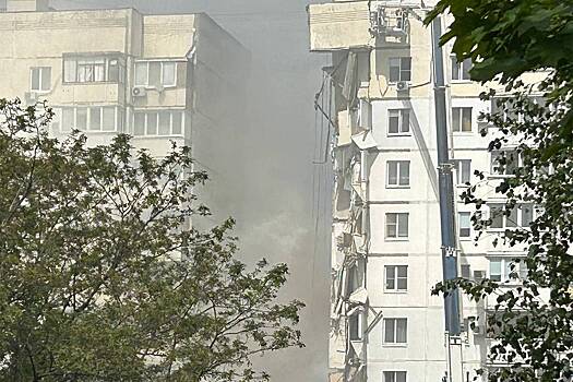 Информация о разрушении дома в Белгороде изнутри не подтвердилась