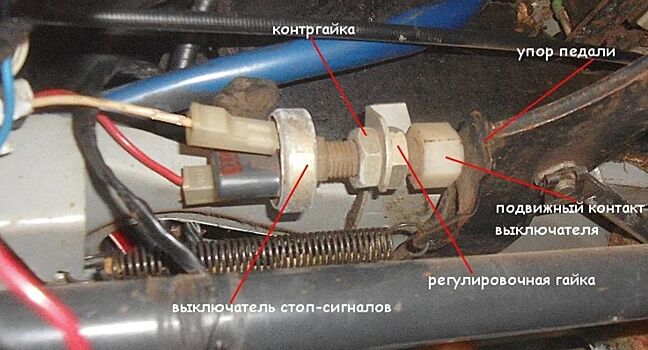 Как настроить свободный ход педали тормоза