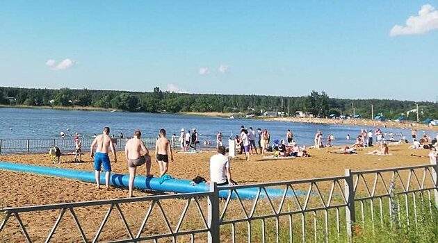 В Красноярском крае открылся второй пляж