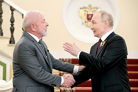 Путин заявил о развитии отношений России и Бразилии