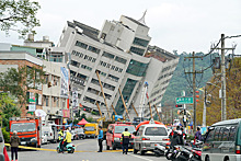 На Тайване произошло новое мощное землетрясение