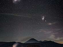 Столкновение с Большим Магеллановым Облаком исказило форму Млечного пути