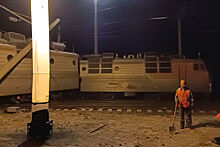 Товарный поезд сошел с рельсов на «курортной» ветке в Ростовской области